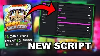 [CHRISTMAS] 🎅Mining Simulator 2 OP Script Hack GUI | Auto Farm, Free Gems, Rebirths and more!