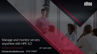 Manage and monitor servers anywhere with iLO