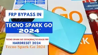 FRP BYPASS|REMOVE IN TECNO SPARK GO 2O24|BG6 WIPE|HARDRESET PIN|PATTERN|PASSWORD UNLOCK|2024