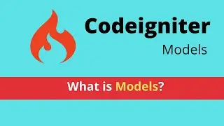 Models - Codeigniter 3 Tutorial