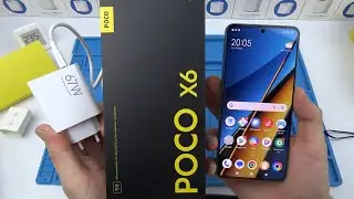 POCO X6 5G - новинка Смартфон глобальная версия с Алиэкспресс распаковка и почти обзор