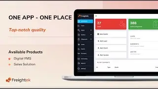 One App - One Place | Getting To Know Us | Digital Freight Management Software | Freightek