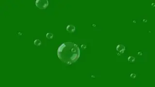 Bubbles #4 - 4K Green screen FREE high quality effects