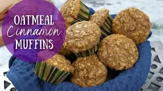 Homemade Oatmeal Cinnamon Muffins | Cinnamon Oat Muffins Recipe