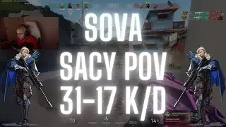 SEN Sacy POV Sova on Breeze 31-17 K/D (VALORANT Pro POV)