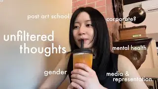 chitchat grwm: reflecting my semester, nonbinary/queer identity, can't work in 9 to 5 job?