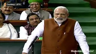 PM Modis Motion of Thanks in Lok Sabha In Under 10 Minutes