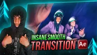 INSANE SMOOTH WARP TRANSITION with in 2 MINUTES (After effects)