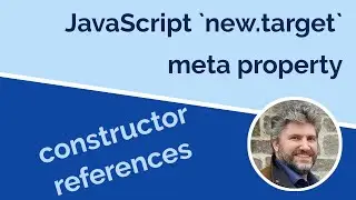 The JavaScript new.target meta property