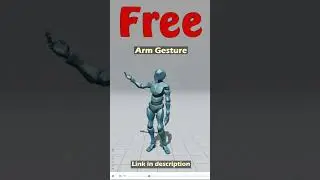 Arm Gesture. Free Mixamo animation for Daz Studio's Genesis 9
