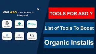 App Store Optimization Tools | Tools for ASO App Annie | Sensor Tower | Mobile Action | AppTweak