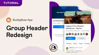 Introducing the All-New BuddyBoss Social Group Header! (Improved UX & Design)