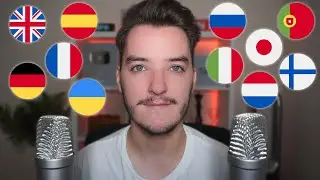 ASMR IN DIFFERENT LANGUAGES