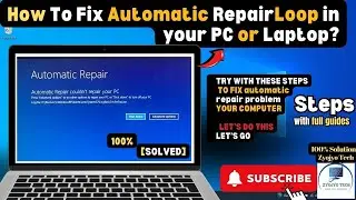 how to fix automatic repair in windows 10