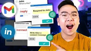 ChatGPT Tool Automates Emails & LinkedIn Connections EASILY