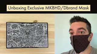 MKBHD Dbrand Collaboration Icon Mask Unboxing