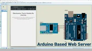 How to create Arduino Web Server in Proteus | ENC28J60 Ethernet Module Simulation