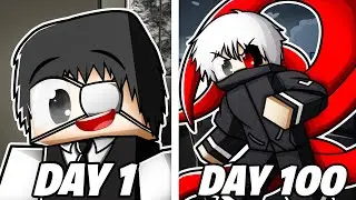 I Survived 100 Days In TOKYO GHOUL Minecraft... This is what happened.