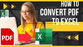 CONVERT PDF TO EXCEL