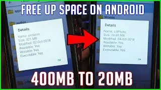 FREE Up Space On Android Without Deleting ANYTHING - Increase Storage On Android