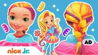 Sunny Day Hair Play Toys 🤩 How to Create Braided Hairstyles | Sunny Day’s Style Files | Nick Jr.