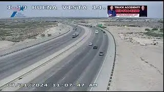 KTSM live look at rush hour traffic.