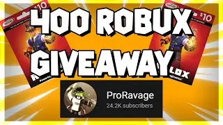 400 ROBUX GIVEAWAY (Celebrating 22.5k Subs!)