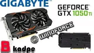 Распаковка Gigabyte GeForce GTX 1050 TI Windforce OC 4GB