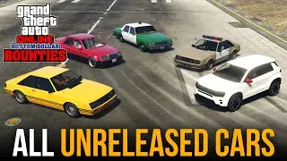 GTAO: Bottom Dollar Bounties - All Unreleased Cars in Game