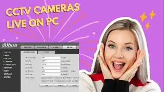 How To Watch Dahua CCTV Cameras Live On computer using VLC Player - rtsp protocol