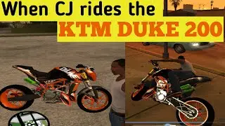 Install KTM Duke 200 in GTA San Andreas.