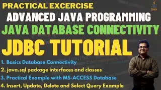 JDBC | Java Database Connectivity | Java to Access Connectivity with UCanAccess | JDBC Tutorial
