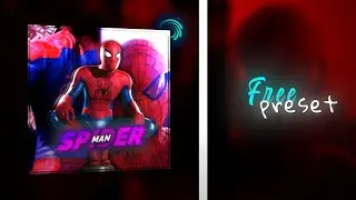 Icewhore - Spider-Man Edit | AE Inspired Alight Motion Preset | Alight Motion Preset