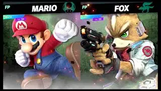 Super Smash Bros Ultimate Amiibo Fights – vs the World #7 Mario vs Fox