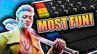 The Most FUN Killers in Dead by Daylight! - DBD Killer Tier List