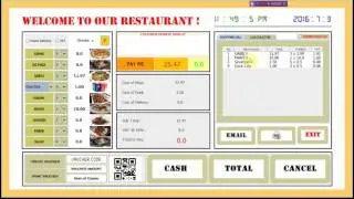 Restaurant Software in Java