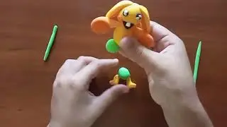 Как слепить Кролика БОНЗО из пластилина, Poppy Playtime 