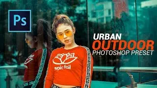 Amazing Color Correction Preset for Urban Outdoor Portrait | Photoshop Tutorial [Free preset]