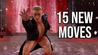 15 Amazing New Most Wanted Pack Moves - wwe 2k22