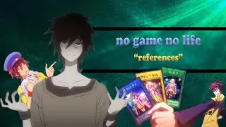 NO GAME NO LIFE is full of references