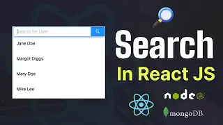 React Search Filter Tutorial || MERN Stack