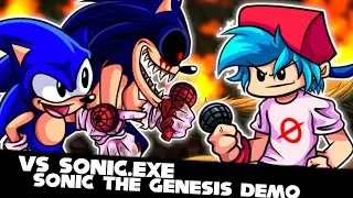 FNF | Sonic The Génesis Demo - Vs Sonic.exe | Mods/Hard/Gameplay |