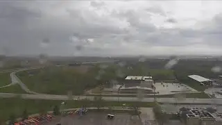 Tornado hits near Lincoln, Neb.