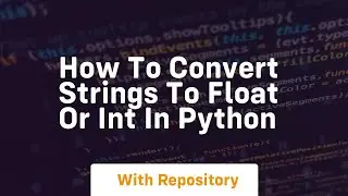 how to convert strings to float or int in python