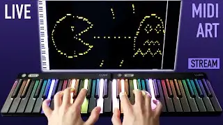 Live MIDI Art Marathon + Chiptune