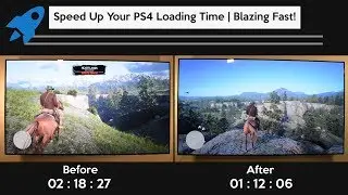 How to Speed Up Your PS4 Loading Times | Twice as Fast!