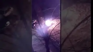 сгорела иномарка в Тюмени