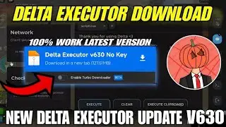 Delta Executor Mobile New Update V630 ! Delta Atualizado | Delta Executor Download Mediafire