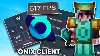 Minecraft Bedrock BEST CLIENT - ONIX CLIENT 1.21 (Motion Blur, FPS Counter)