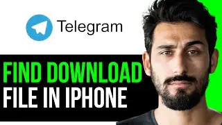 HOW TO FIND TELEGRAM DOWNLOAD FILE IN IPHONE - (EASY GUIDE) [2024]